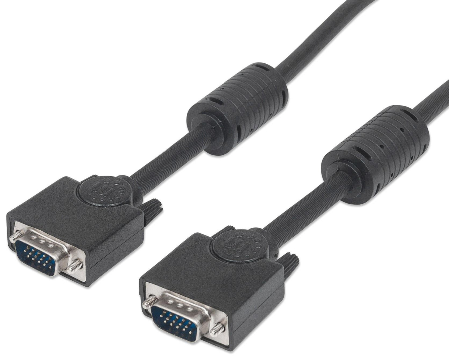 Cavo Monitor Svga M/M con ferrite da 1.8 m